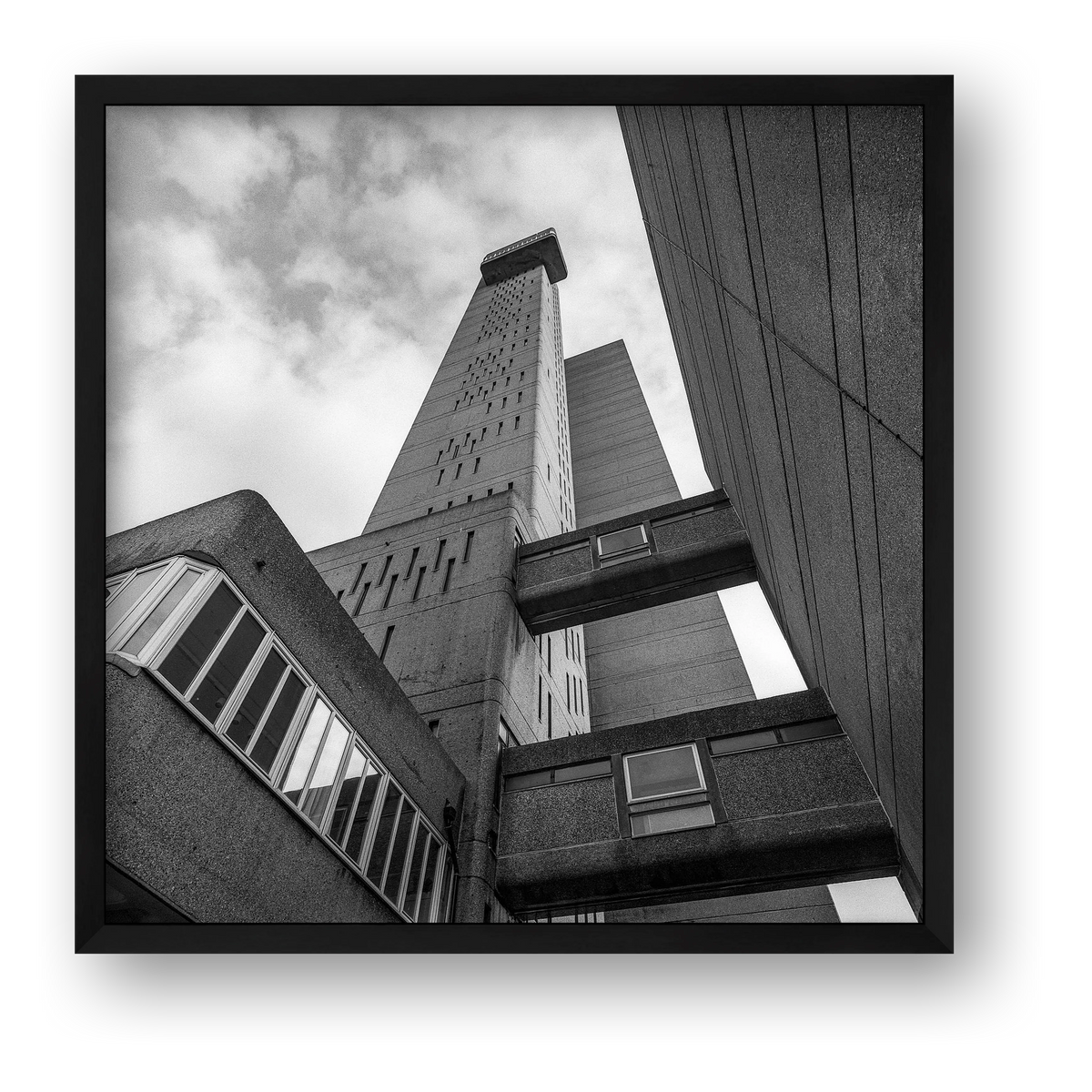 Trellick Tower 01 — framed
